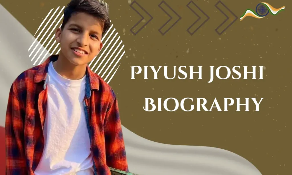 Piyush Joshi Biography