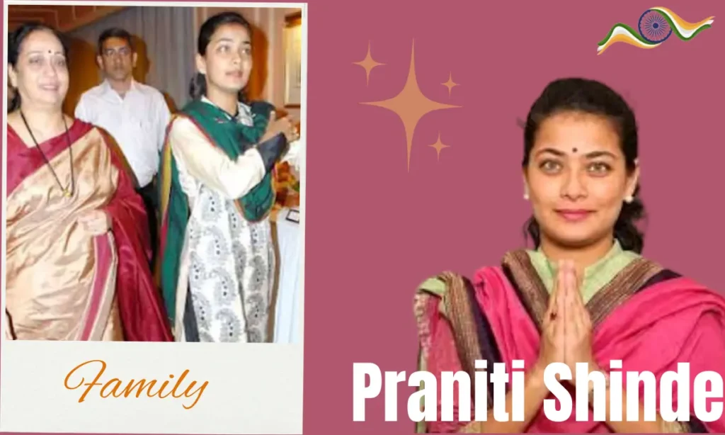Praniti Shinde Family