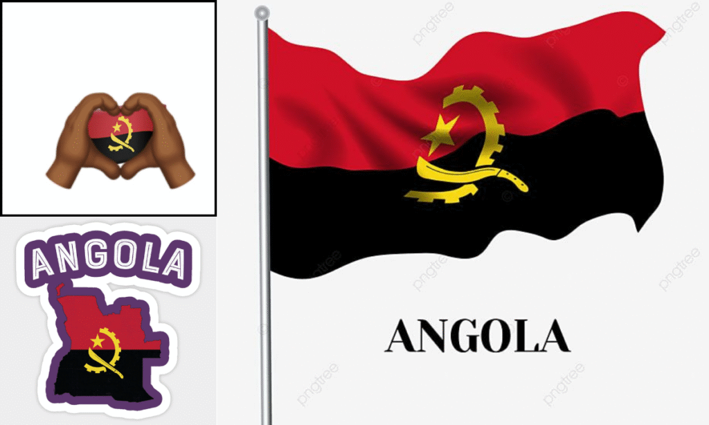 Angola Flag DP