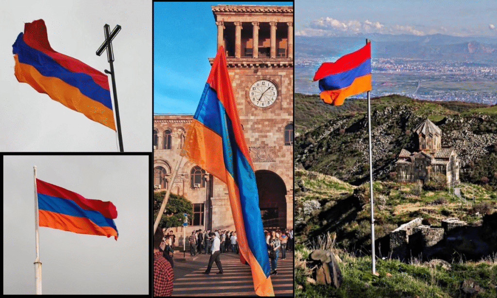 Armenia Flag DP