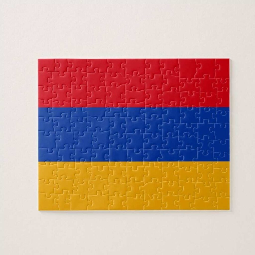 Armenia Flag Colors