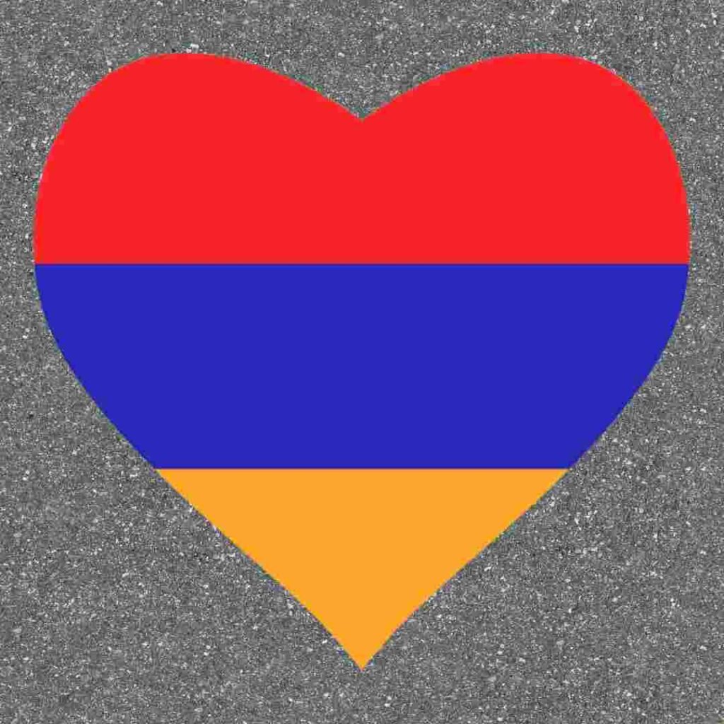 Armenia Flag Colors