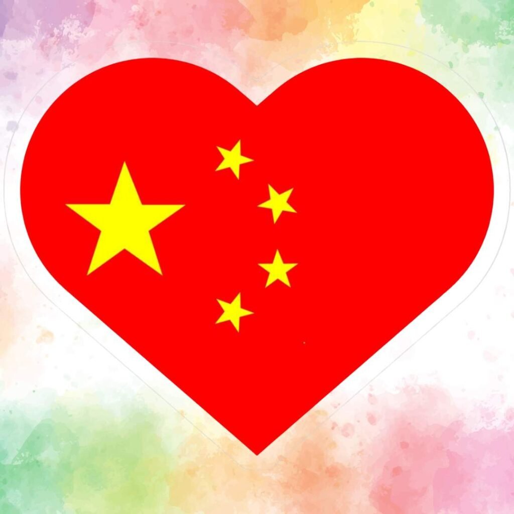 China Flag DP Pics