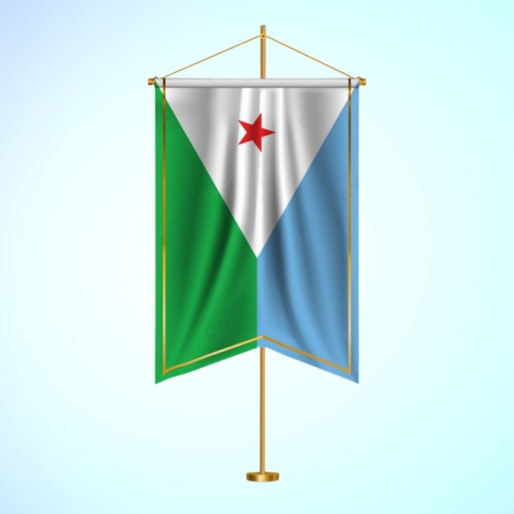 Djibouti Flag png