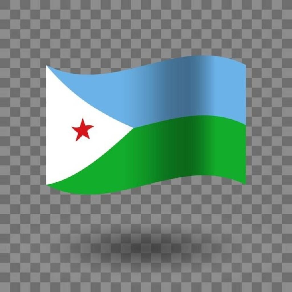 Djibouti Flag DP