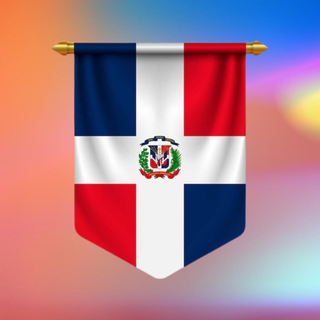 Dominical Republic Flag DP 