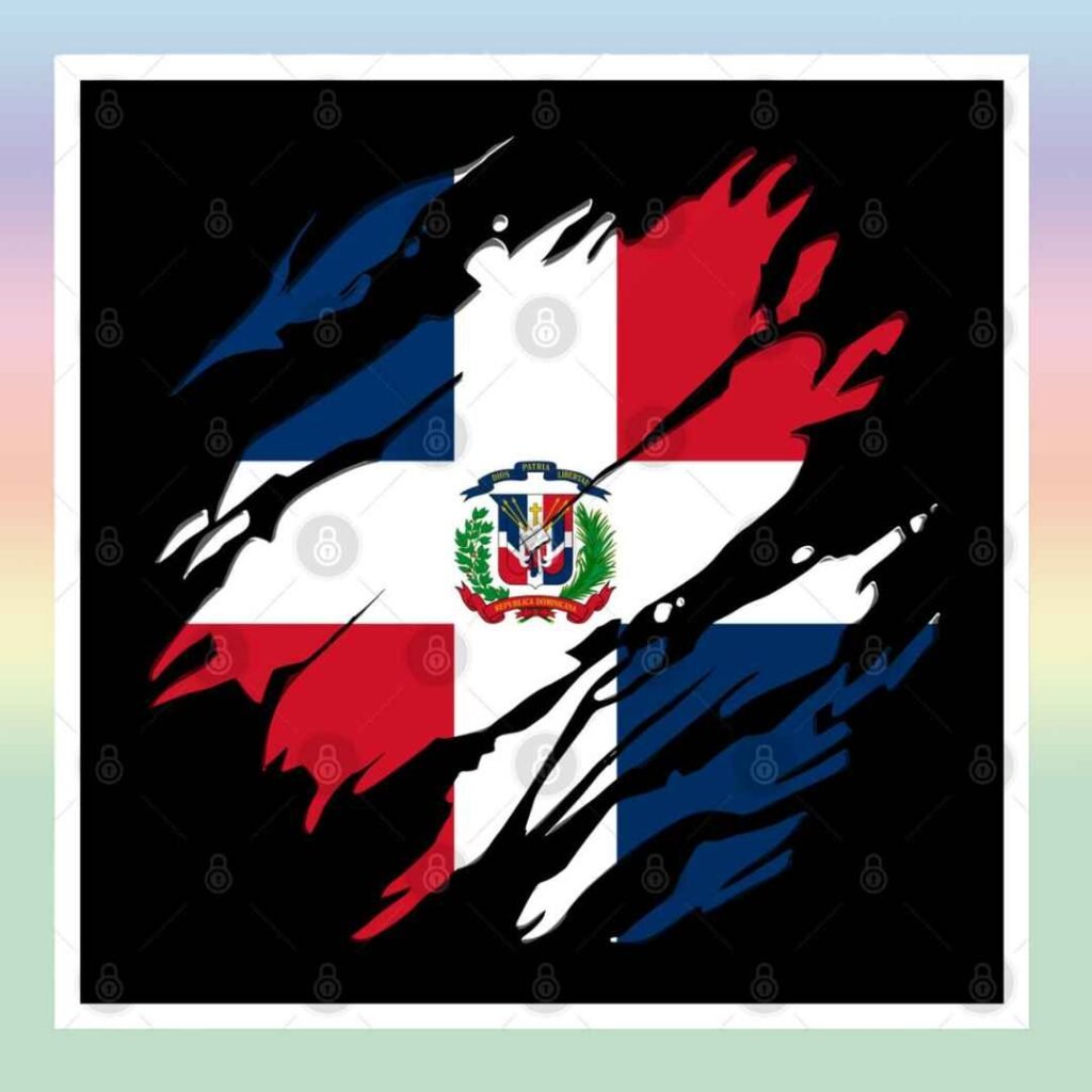 Dominical Republic Flag DP Photos