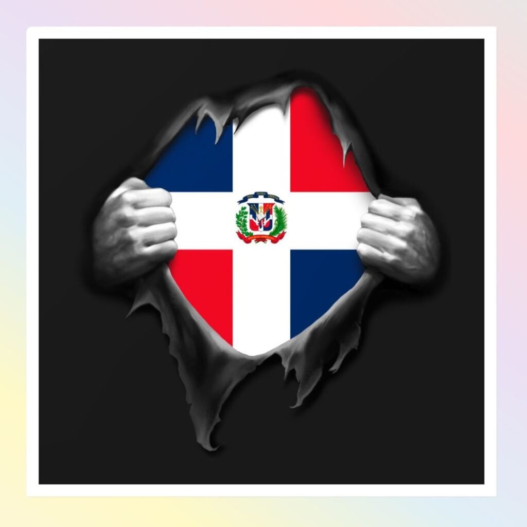 Dominical Republic Flag DP Photos