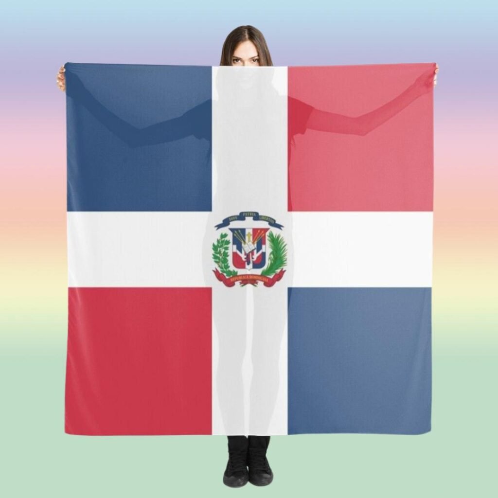 Dominical Republic Flag Symbol