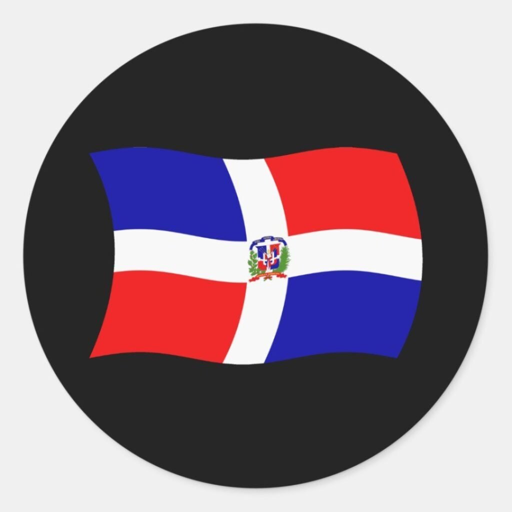 Dominical Republic Flag DP 