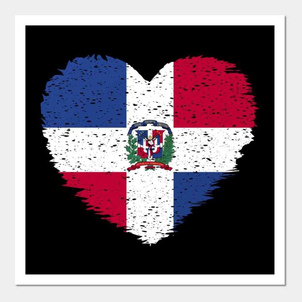 Dominical Republic Flag DP 