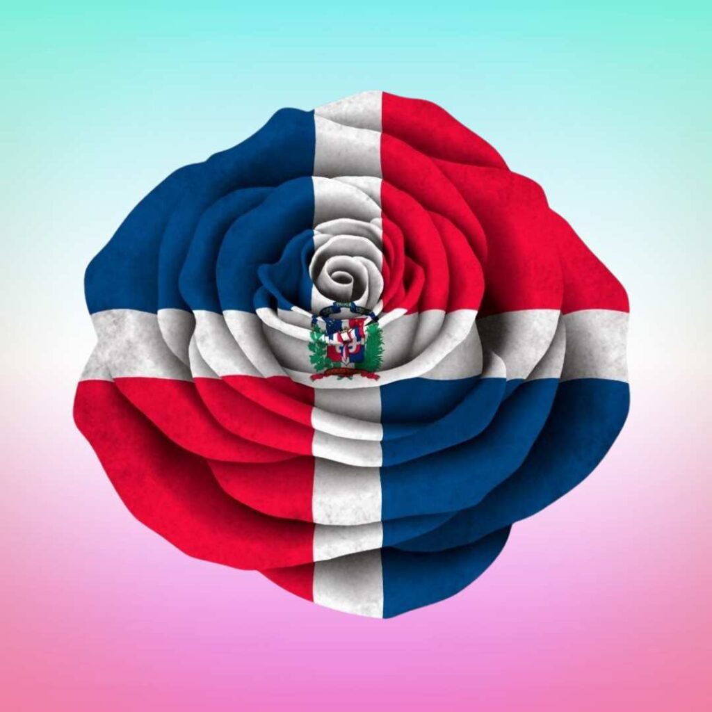 Dominical Republic Flag DP 