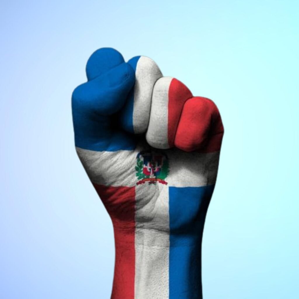 Dominical Republic Flag DP 