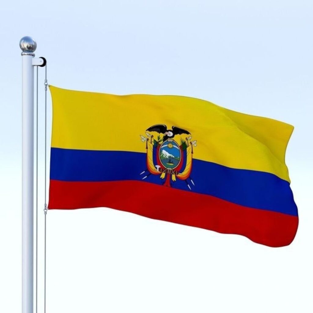Ecuador Flag DP 