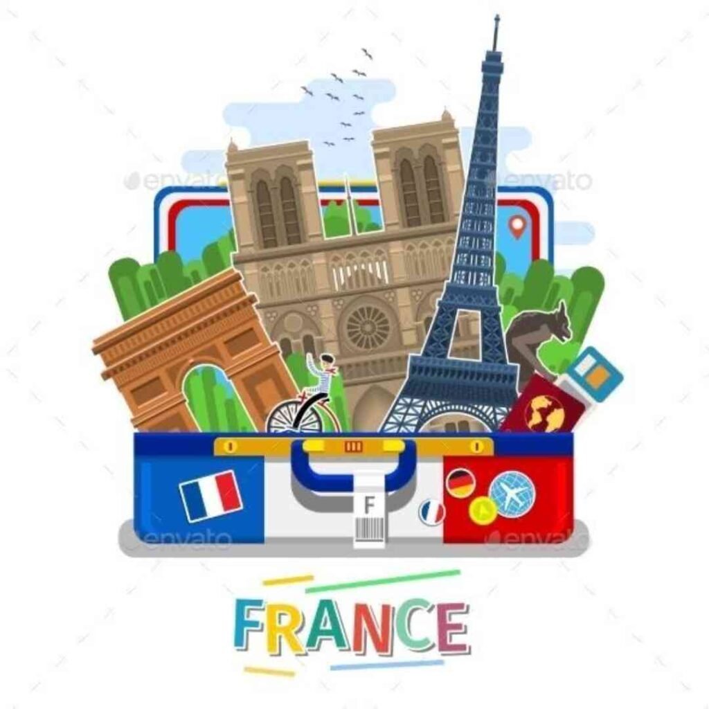 France Flag DP