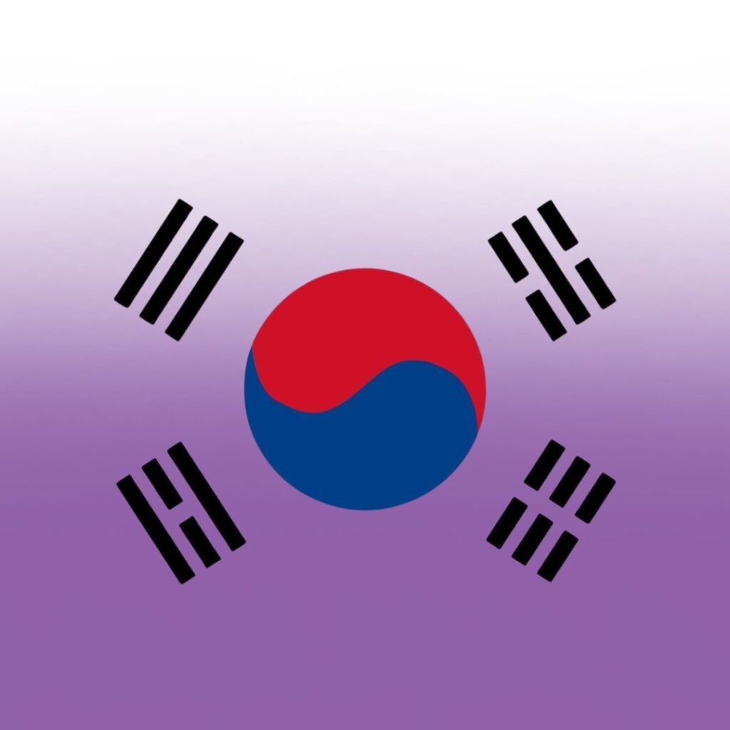 South Korea Flag DP Pics
