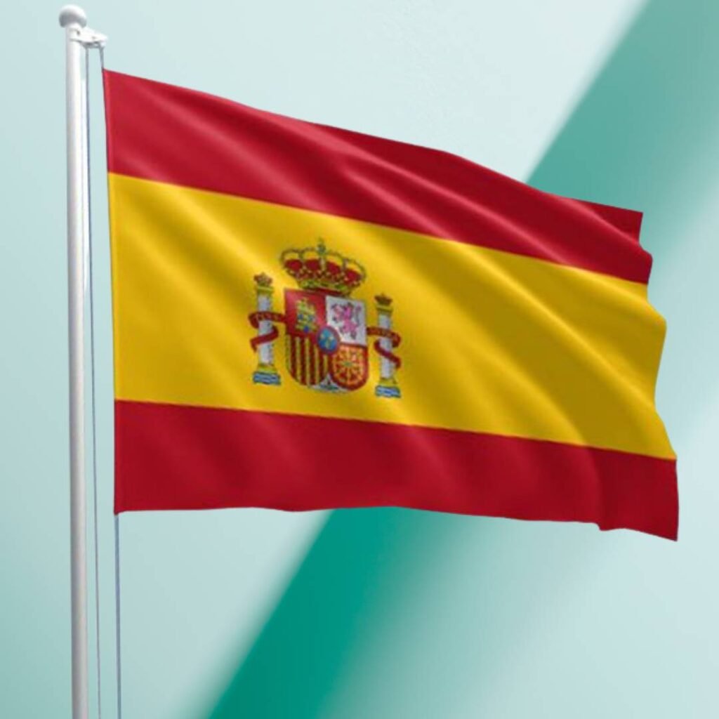 Spain Flag Drawing