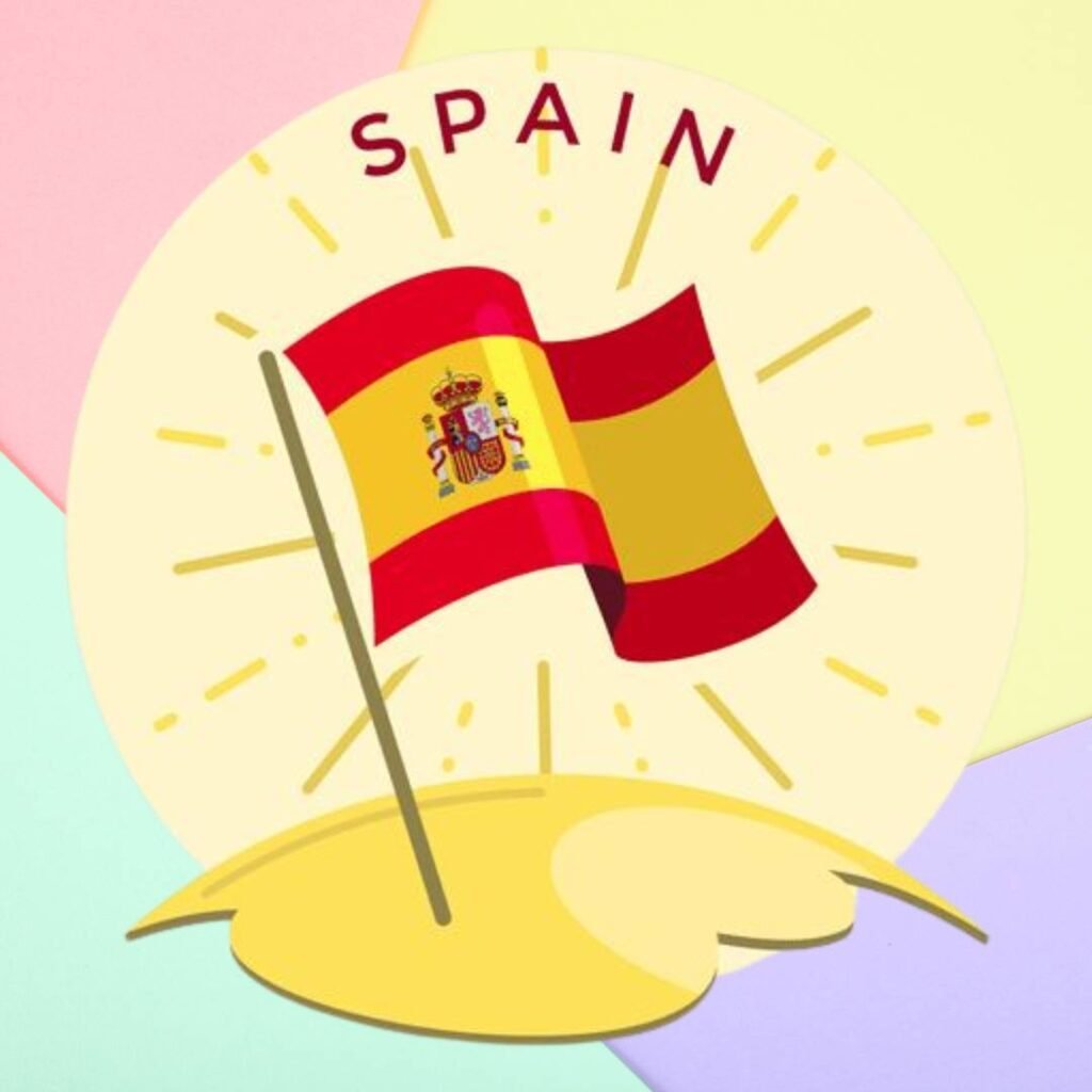 Spain Flag DP 
