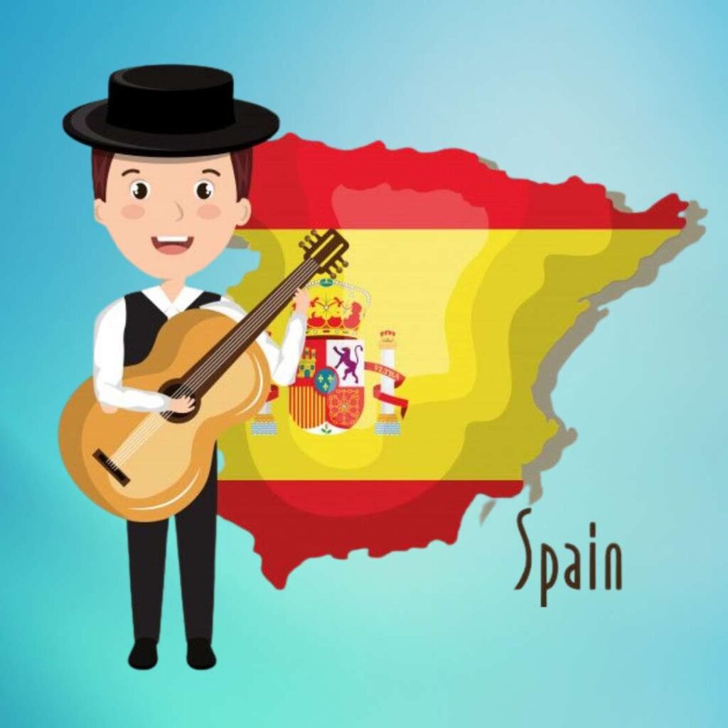 Spain Flag DP 