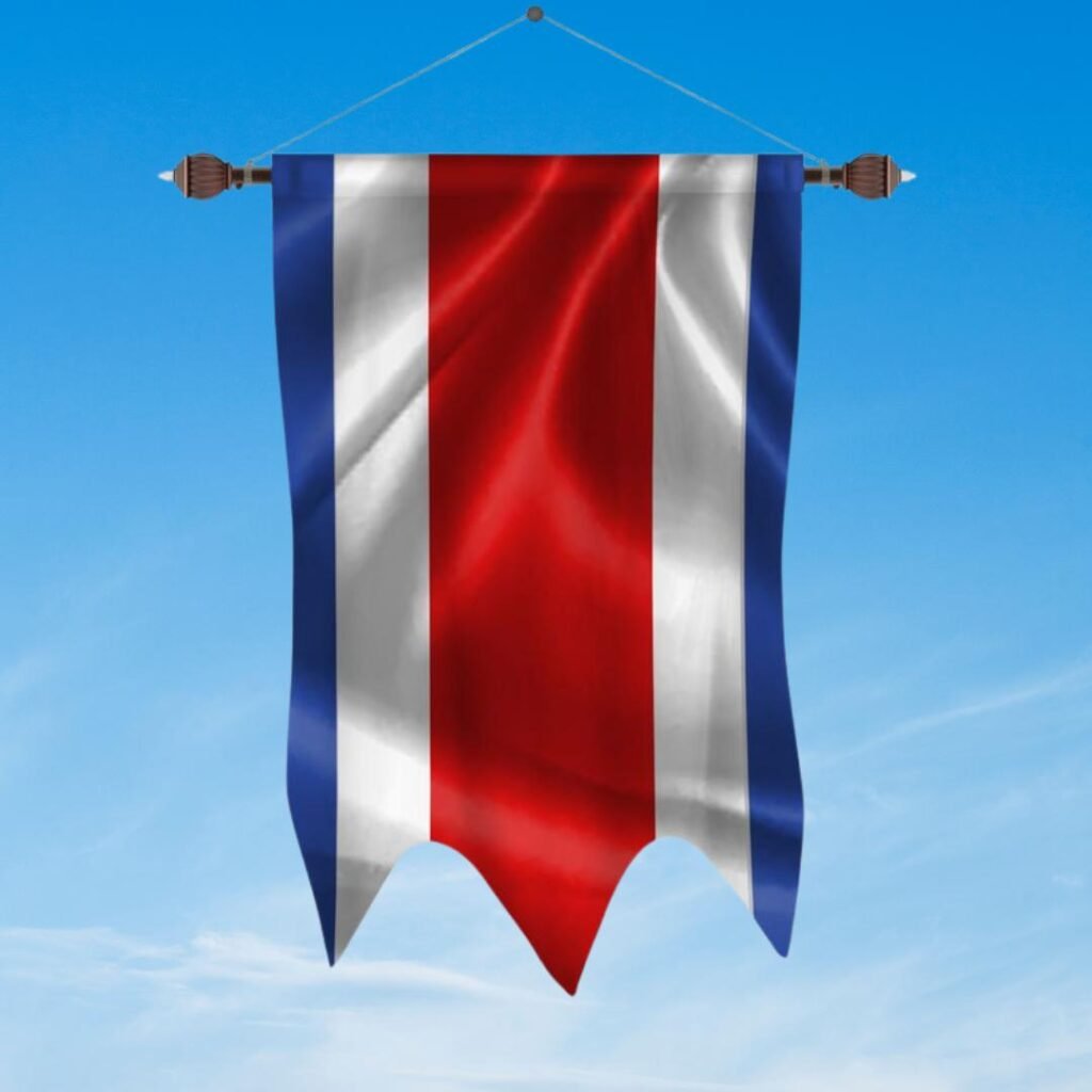 Costa Rica Flag DP Pics