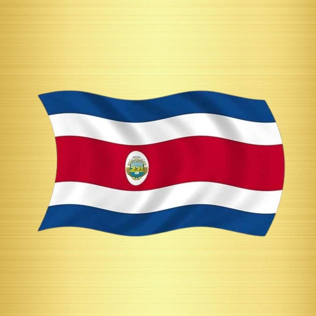 Costa Rica Flag DP Pics