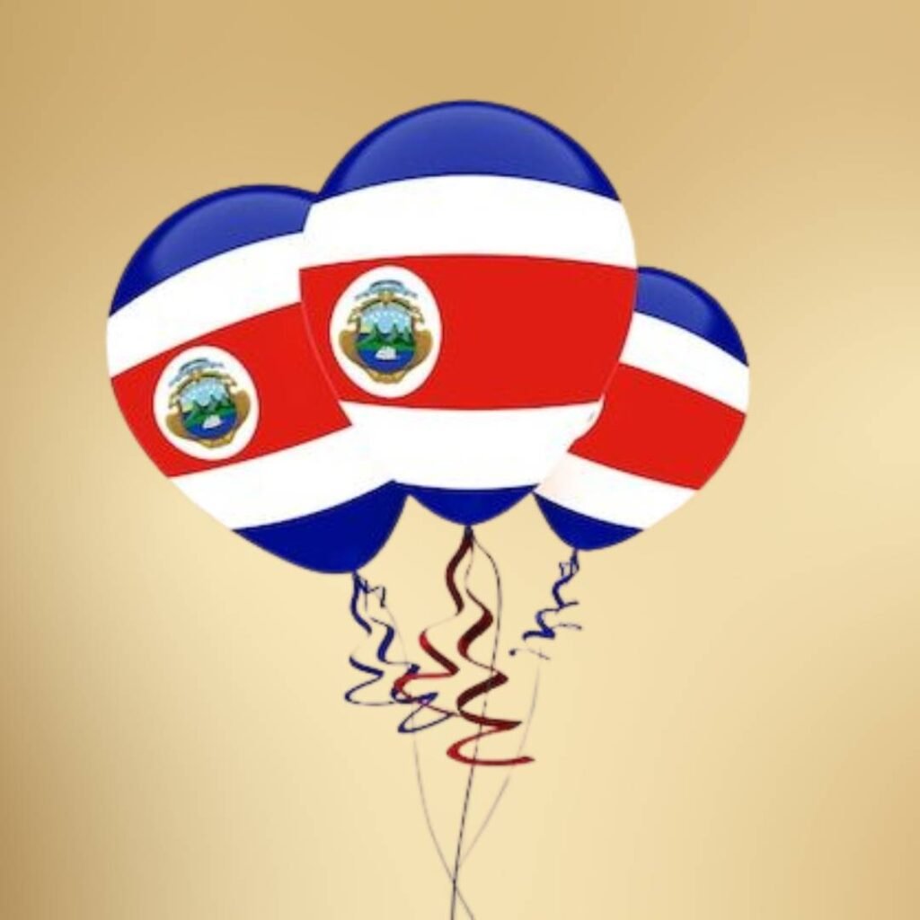 Costa Rica Flag DP Pics