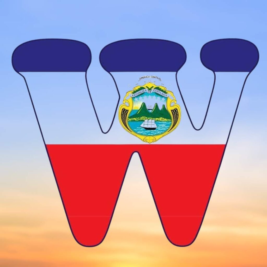 Costa Rica Flag DP Pics