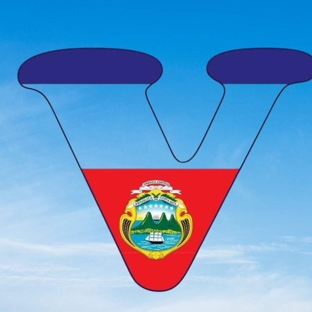 Costa Rica Flag DP Photos