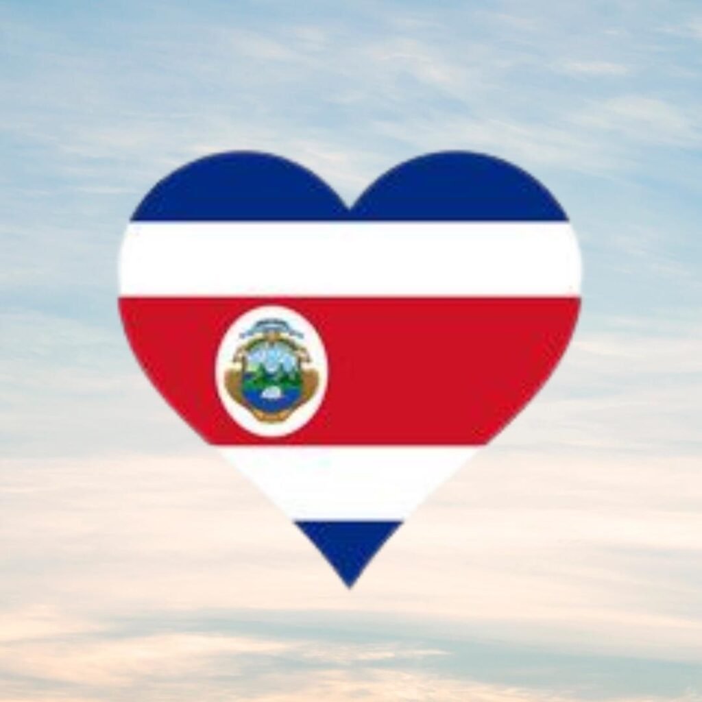 Costa Rica Flag DP Photos