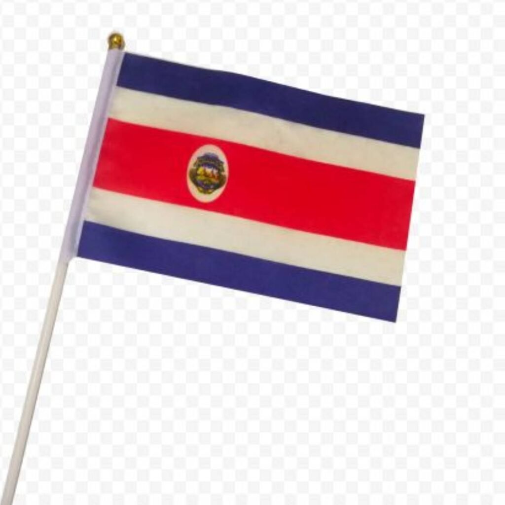 Costa Rica Flag DP Photos
