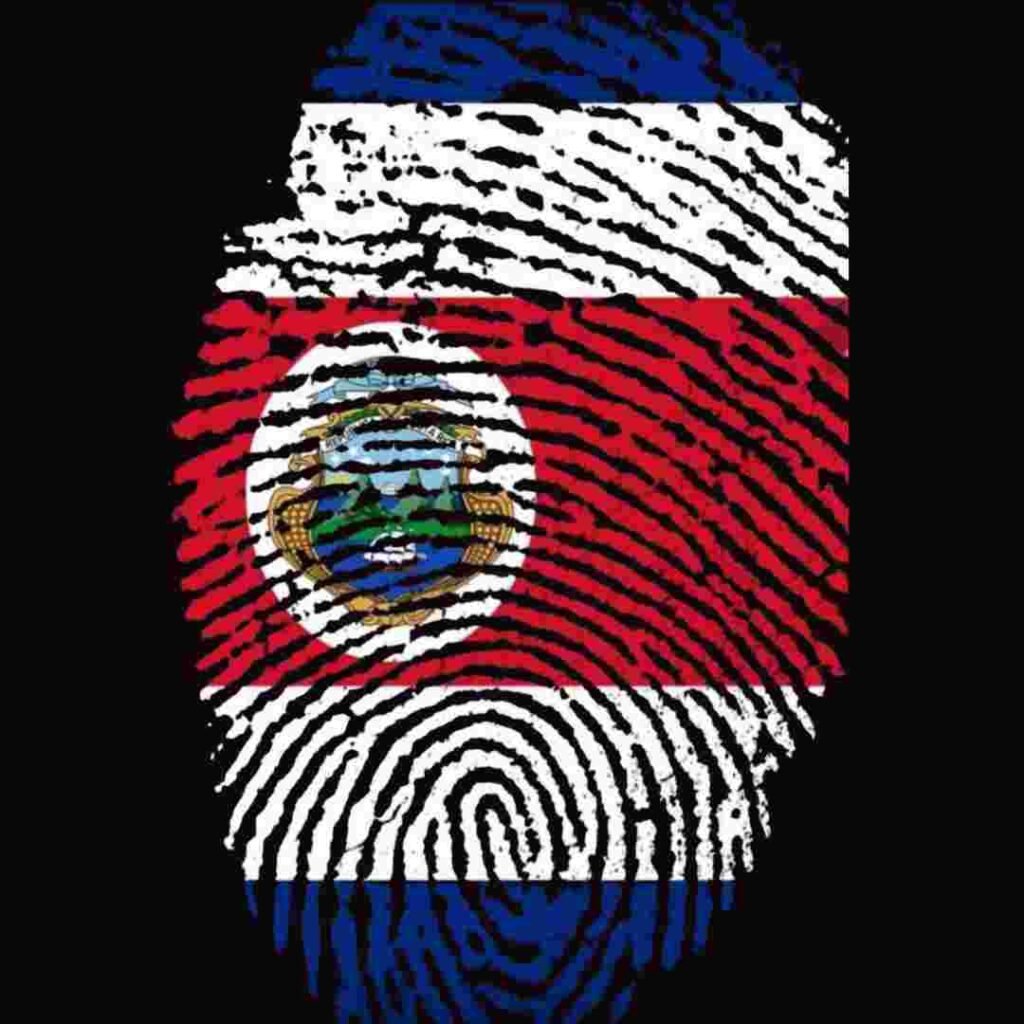 Costa Rica Flag DP